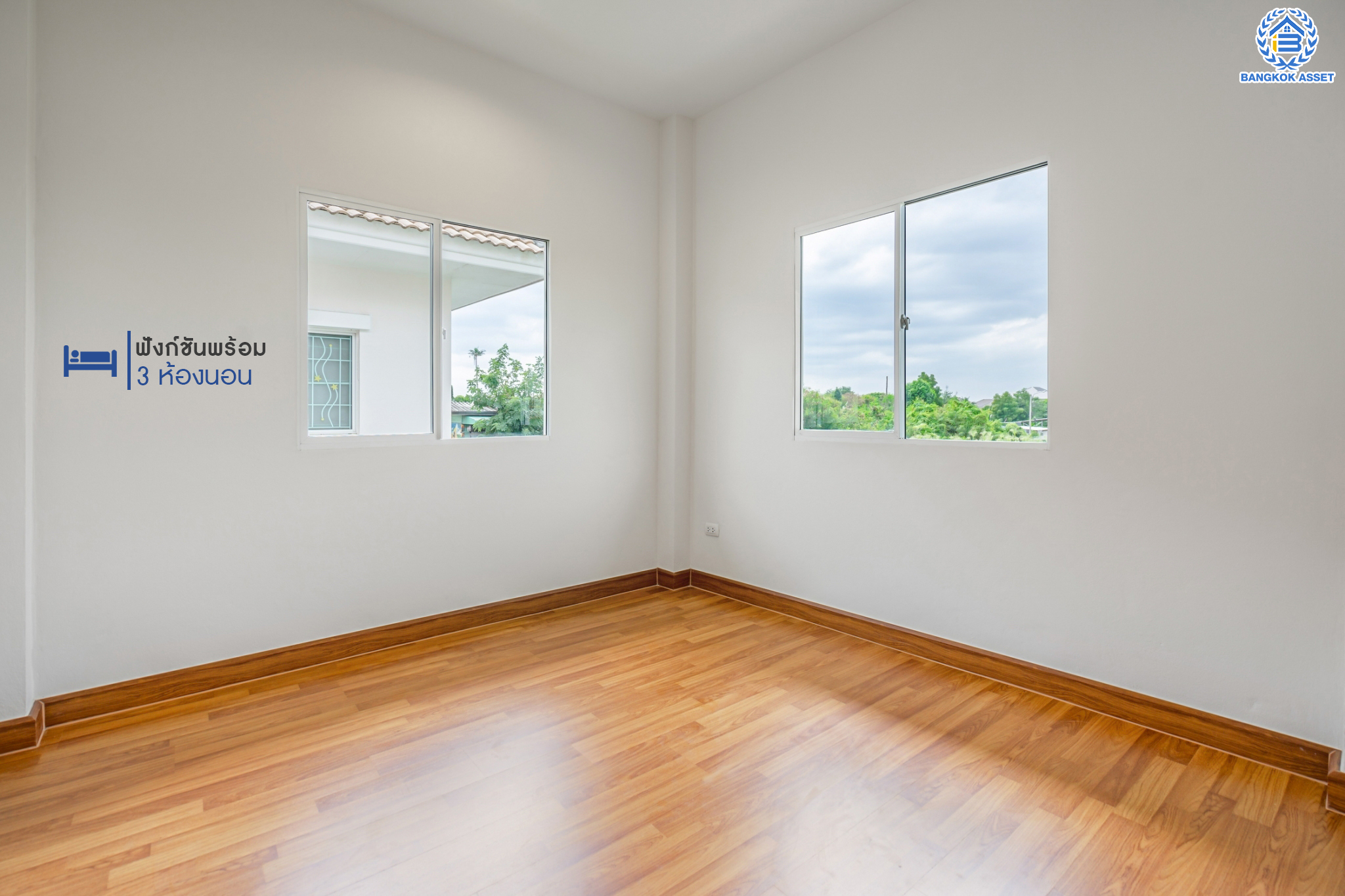 บ้านมือสองตกแต่งใหม่ ม.แลนซีโอ วงแหวน-พระราม5 (ซ.วัดส้มเกลี้ยง) บ้านแฝด หลังมุม เนื้อที่ 40 ตร.ว. ฟังก์ชัน 3 ห้องนอน 2 ห้องน้ำ 1 ที่จอดรถ บนทำเลศักยภาพ เดินทางสะดวก เชื่อมต่อทั้งปิ่นเกล้า-ศาลายา ใกล้เซ็นทรัลเวสต์เกต ทางด่วน "กาญจนาภิเษก" และรถไฟฟ้า "สถานีตลาดบางใหญ่"